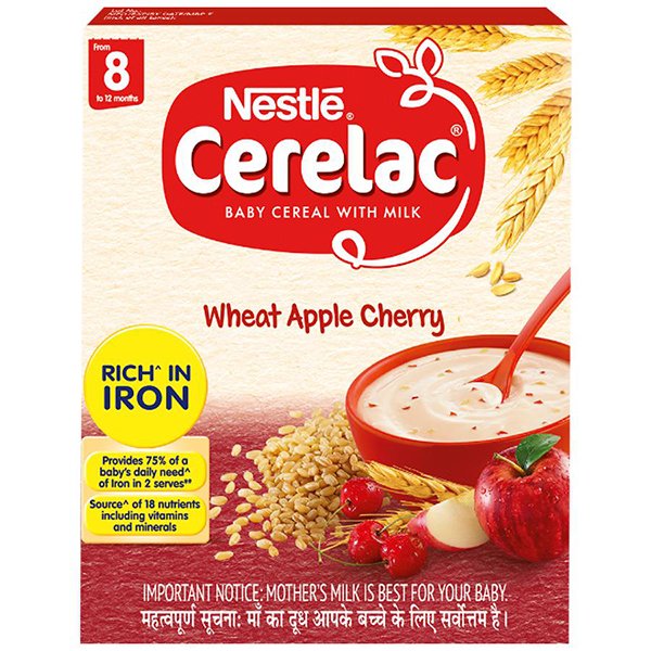 Cerelac Wheat Apple Cherry 300G 8+Months