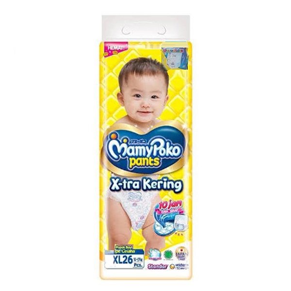 MamyPoko Extra Absorb Diaper Pants | For Up To 12 Hours Absorption | Size  NB: Buy packet of 34 diapers at best price in India | 1mg