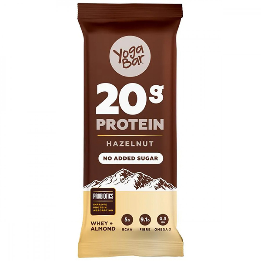 Yoga Bar Protein Bar Hazelnut No Added Sugar 70g